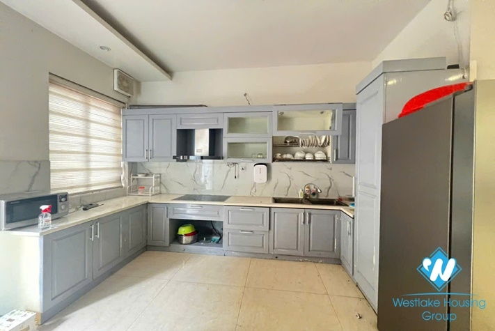 Beautiful house with 4 bedrooms for rent in Dang Thai Mai, near the lake .